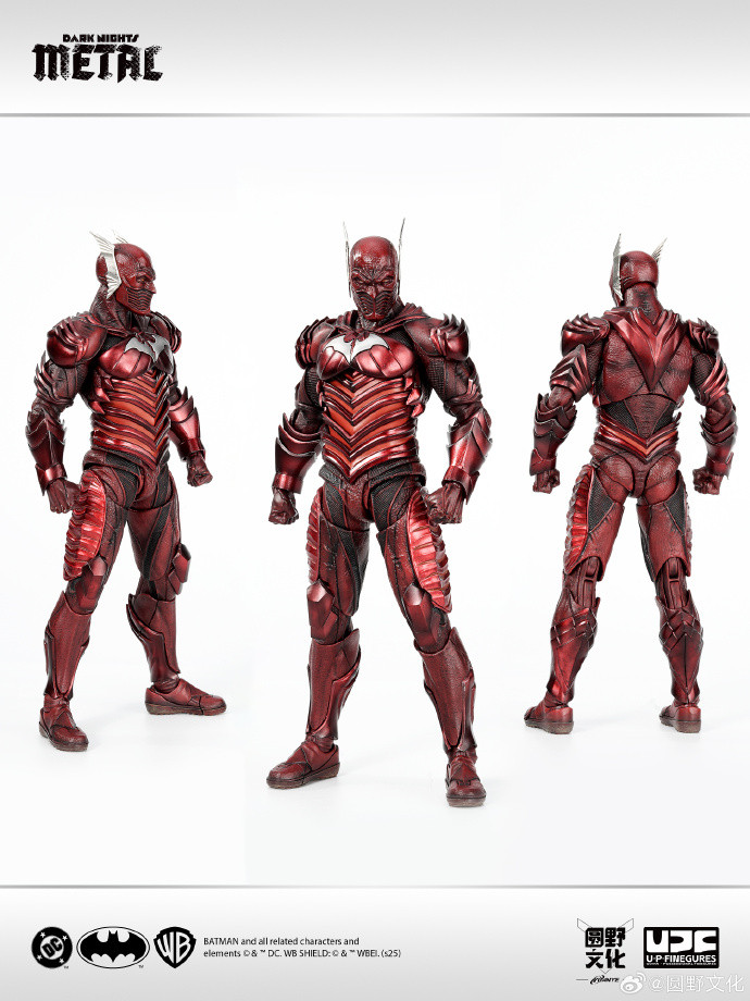(In Stock)DC Genuine Authorized Yuanye Culture Dark Nights Metal 1/12 The Red Death Realistic Figure
