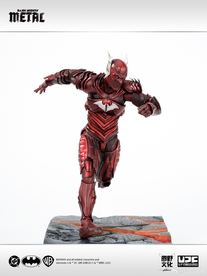 (In Stock)DC Genuine Authorized Yuanye Culture Dark Nights Metal 1/12 The Red Death Realistic Figure