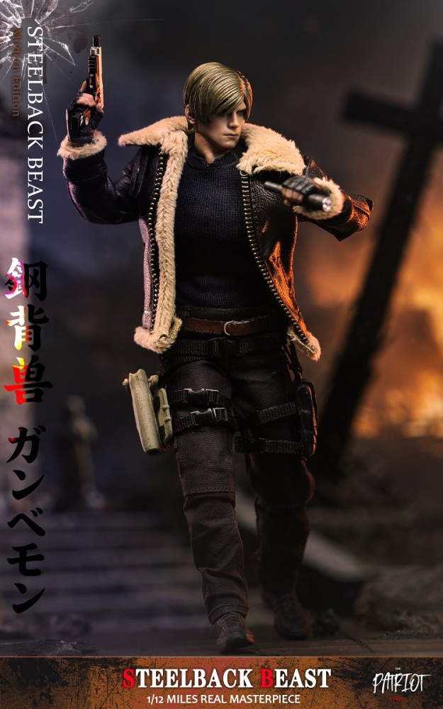 (In Stock)Patriot Studio Leon 1/12 Steelback Beast Movable Figure PA019