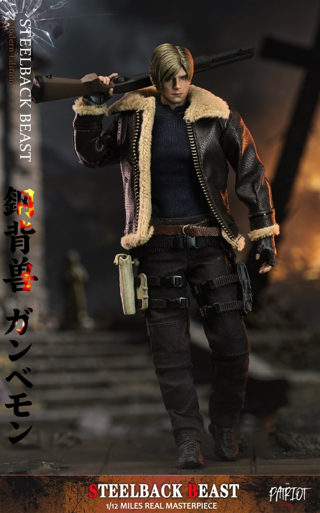 (In Stock)Patriot Studio Leon 1/12 Steelback Beast Movable Figure PA019