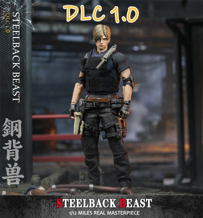 (In Stock)Patriot Studio Leon 1/12 Steelback Beast Movable Figure PA019