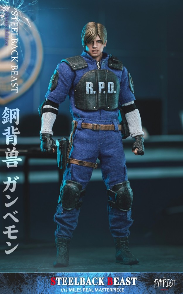 (In Stock)Patriot Studio Leon 1/12 Steelback Beast Movable Figure PA019