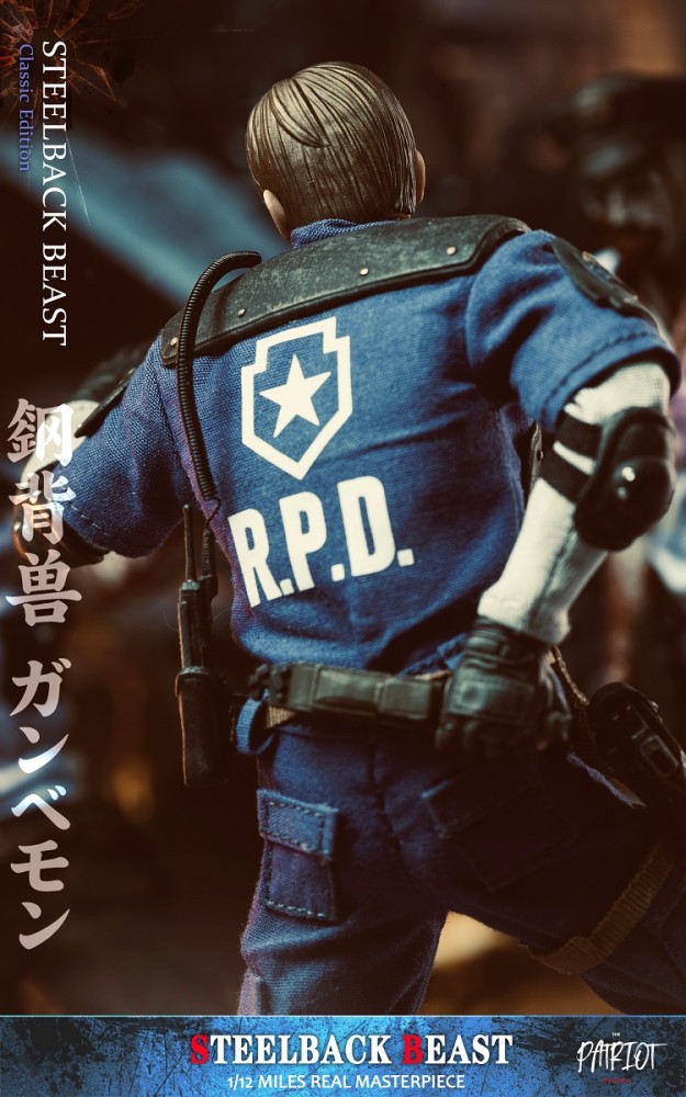 (In Stock)Patriot Studio Leon 1/12 Steelback Beast Movable Figure PA019