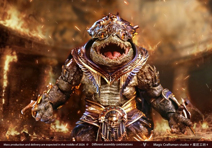 (Pre-order)Magic Craftsman Studio 1/12 Desert Colossus Crocodile