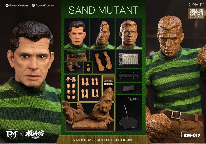 (Pre-order)Remad Custom 1/12 SAND MUTANT Movable Figure
