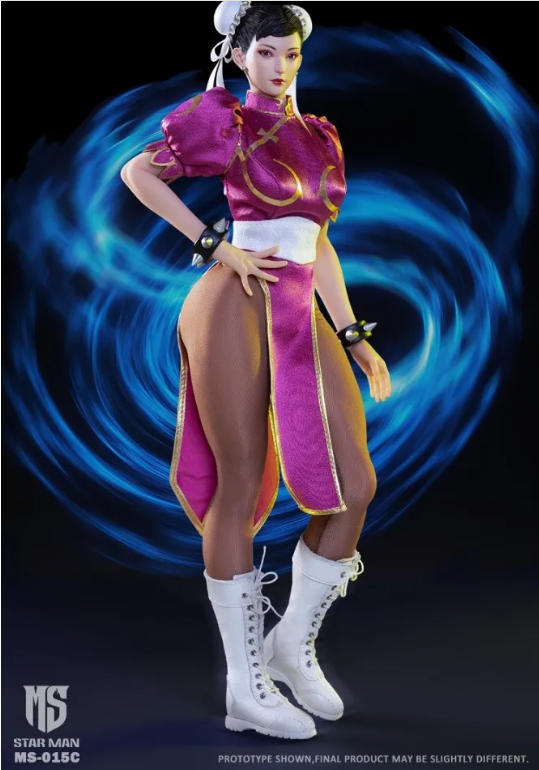 (In Stock)Star Man Street Fighter 1/6 Chun Li action figure MS-015ABC