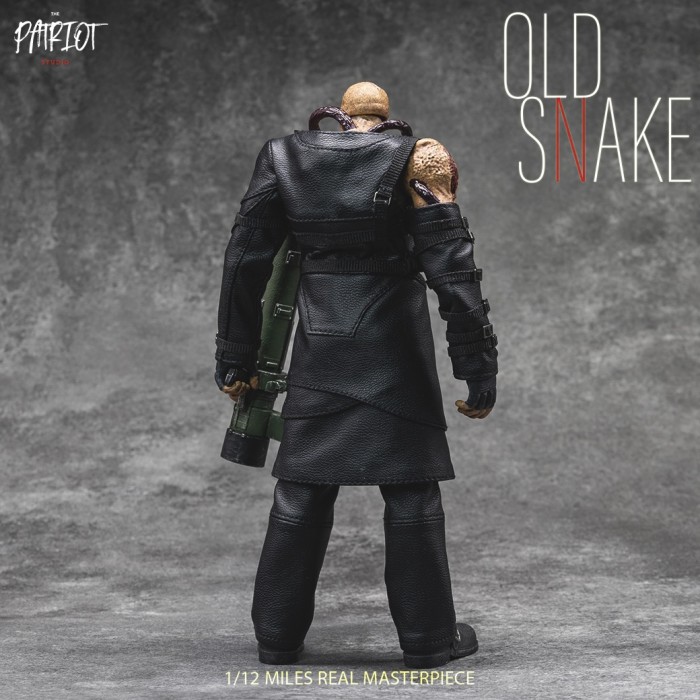 (Pre-order)Patriot Studio 1/12 Nemesis Old Snake Movable Figure PA020A
