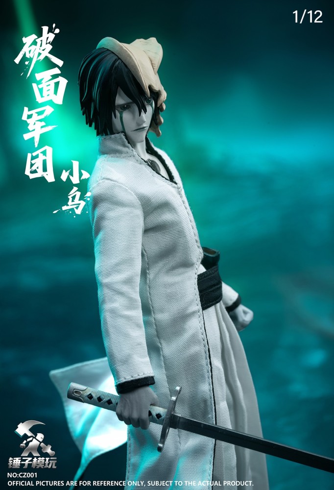 (Pre-order)Hammer Model Play 1/12 Broken Face Corps - Ulquiorra Action Figure CZ001