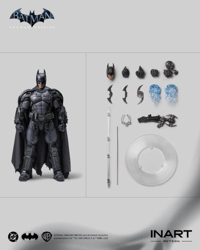 (Pre-order)In Art 1/12 Batman: Arkham Origins - Batman (Battle Damaged Version) Collectible Figure MAG-G0007