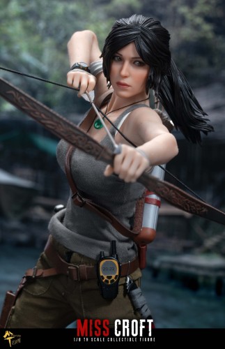 (Pre-order)MT Toys MTT022 1/6 MISS-CROFT Realistic Figure With Articulated Eyes and Double Headsculpt