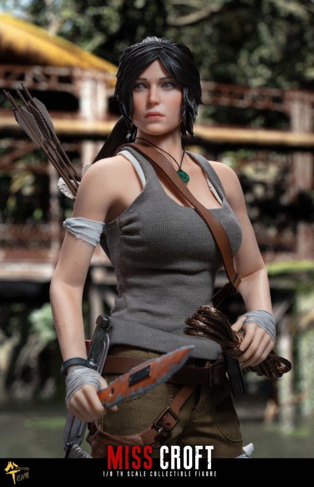 (Pre-order)MT Toys MTT022 1/6 MISS-CROFT Realistic Figure With Articulated Eyes and Double Headsculpt