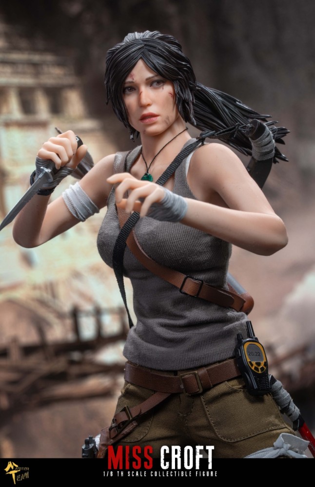 (Pre-order)MT Toys MTT022 1/6 MISS-CROFT Realistic Figure With Articulated Eyes and Double Headsculpt