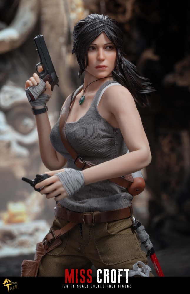 (Pre-order)MT Toys MTT022 1/6 MISS-CROFT Realistic Figure With Articulated Eyes and Double Headsculpt