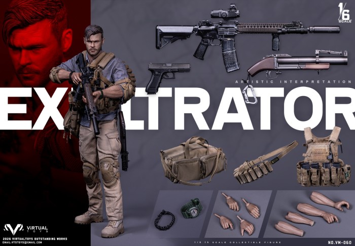 (Pre-order)VTS TOYS 1/6 EXFILTRATOR Collectible Figure- EXFILTRATOR VM060