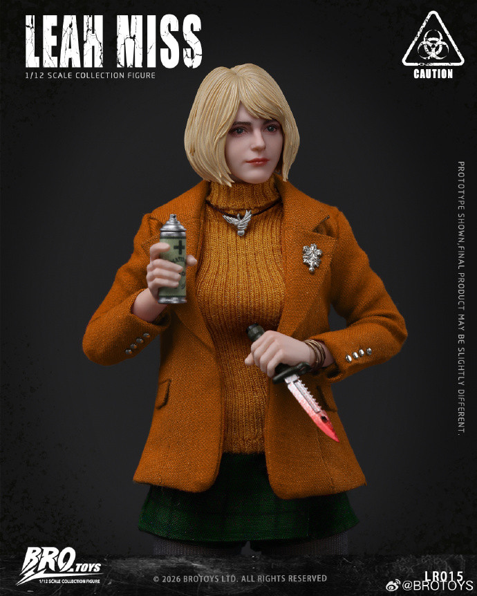(Pre-order)Brotoys 1/12 Leah Miss 6 Inch Movable Figure LR015