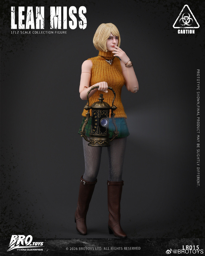 (Pre-order)Brotoys 1/12 Leah Miss 6 Inch Movable Figure LR015