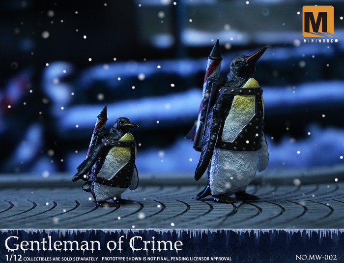 (Pre-order)Miniwork 1/12 Gentleman of Crime Movable Figure