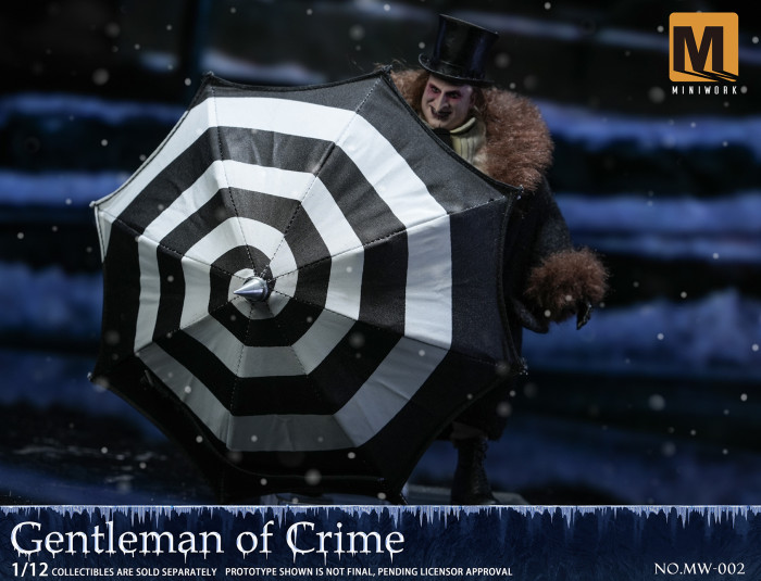 (Pre-order)Miniwork 1/12 Gentleman of Crime Movable Figure