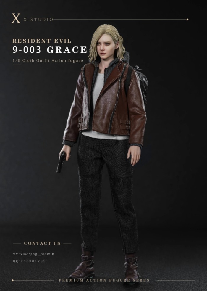 (Pre-order)X-STUDIO 1/6 Evil9-003 Grace Movable Figure 9-003G