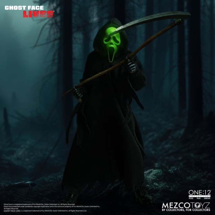 (Pre-order)Mezco Toyz 1/12 Ghost Face 6 inch Movable Figure