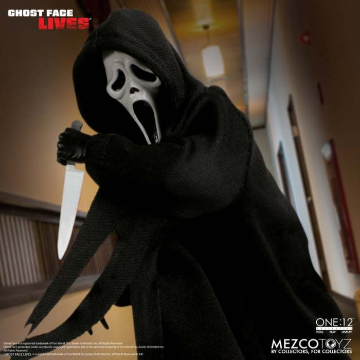 (Pre-order)Mezco Toyz 1/12 Ghost Face 6 inch Movable Figure