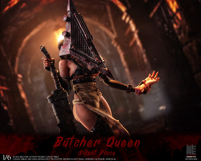 (Pre-order)Wanneng Toys 1/6 A Quiet Place Butcher Queen Silicone Movable Figure NO.WN-002