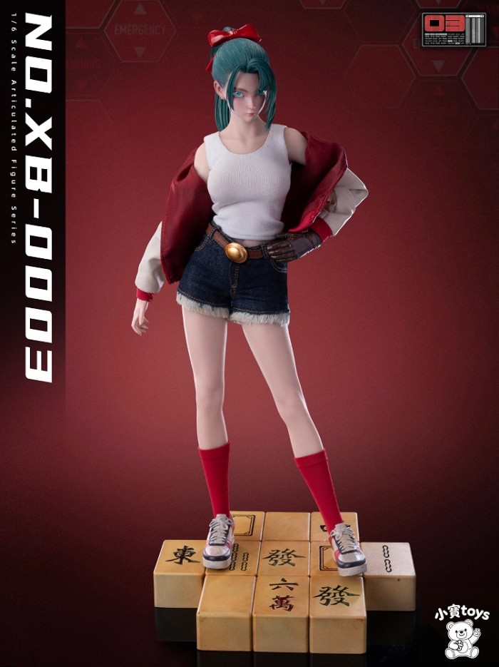 (Pre-order)XiaoBao toys 1/6 Fortune Maiden Blue-haired Enchantress Realistic Figure XB-0003