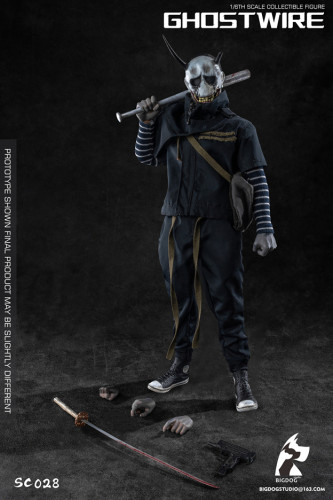 (Pre-order)BIGDOG STUDIO 1/6 GHOST WIRE Movable Figure SC028
