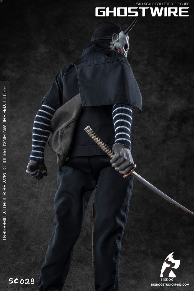 (Pre-order)BIGDOG STUDIO 1/6 GHOST WIRE Movable Figure SC028