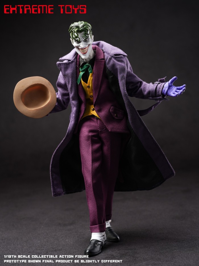 (Pre-order)Extreme Toys 1/12 Deadly Joker Movable Figure EX004