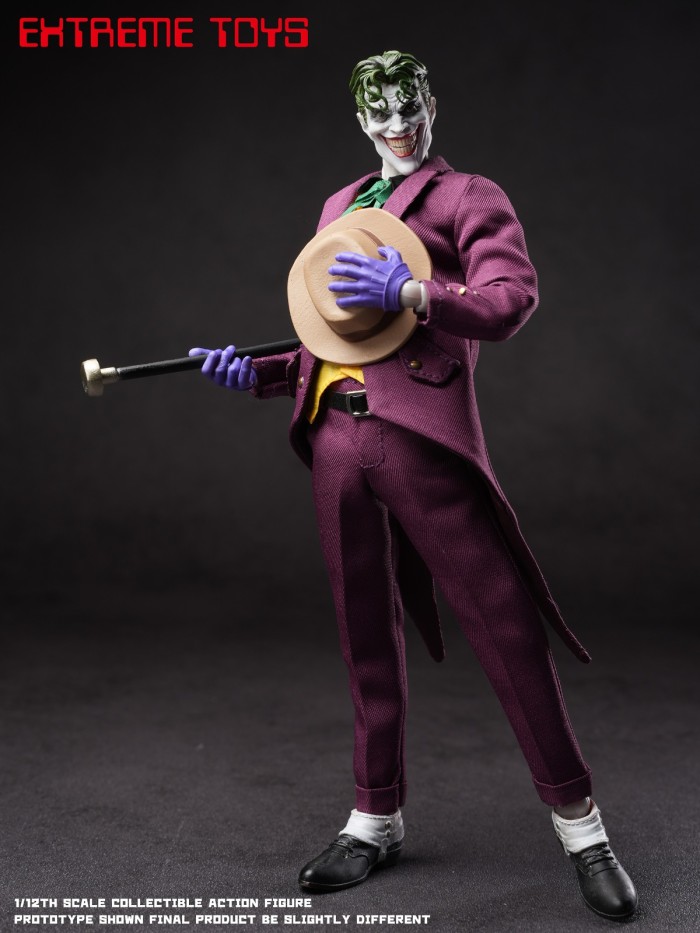 (Pre-order)Extreme Toys 1/12 Deadly Joker Movable Figure EX004