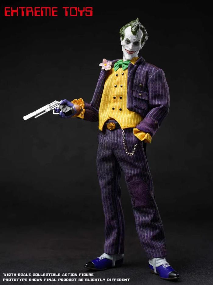 (Pre-order)Extreme Toys 1/12 Arkham Knight Joker Movable Figure EX003V2
