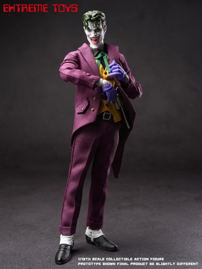 (Pre-order)Extreme Toys 1/12 Deadly Joker Movable Figure EX004