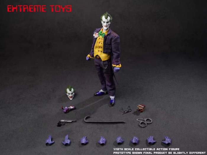 (Pre-order)Extreme Toys 1/12 Arkham Knight Joker Movable Figure EX003V2