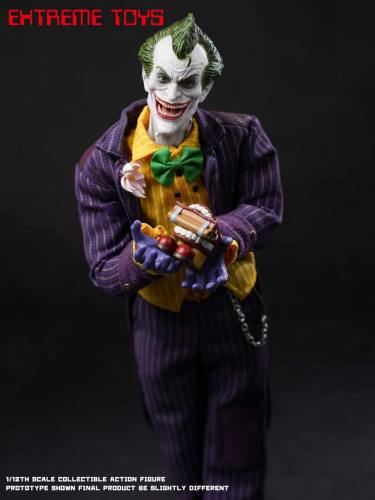 (Pre-order)Extreme Toys 1/12 Arkham Knight Joker Movable Figure EX003V2