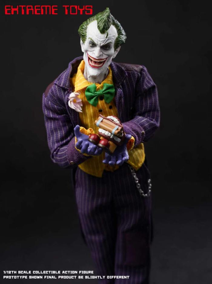(Pre-order)Extreme Toys 1/12 Arkham Knight Joker Movable Figure EX003V2