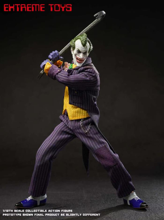 (Pre-order)Extreme Toys 1/12 Arkham Knight Joker Movable Figure EX003V2