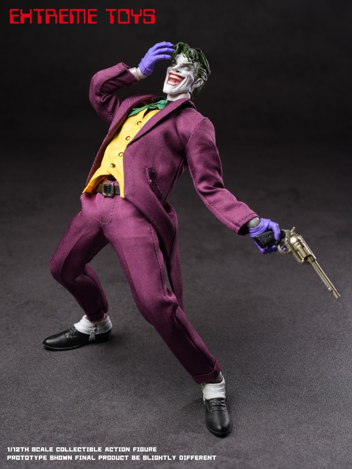 (Pre-order)Extreme Toys 1/12 Deadly Joker Movable Figure EX004