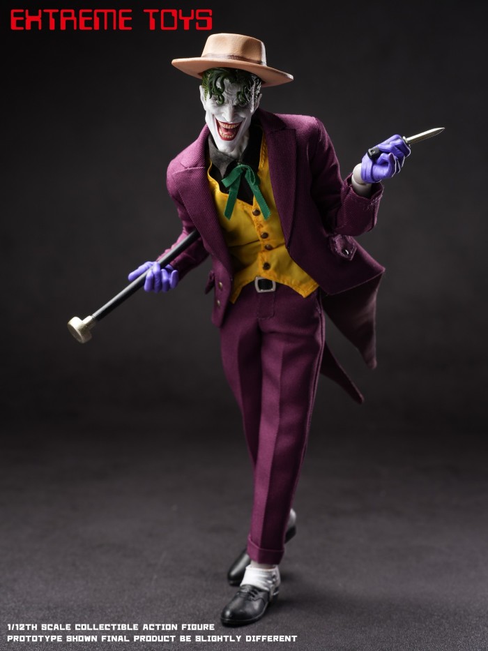 (Pre-order)Extreme Toys 1/12 Deadly Joker Movable Figure EX004