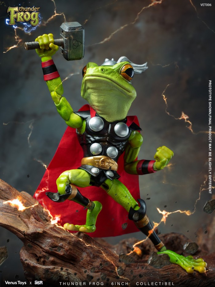 (Pre-order)SSR x Venus Toys 1/12 Thunder Frog Movable Figure VET006