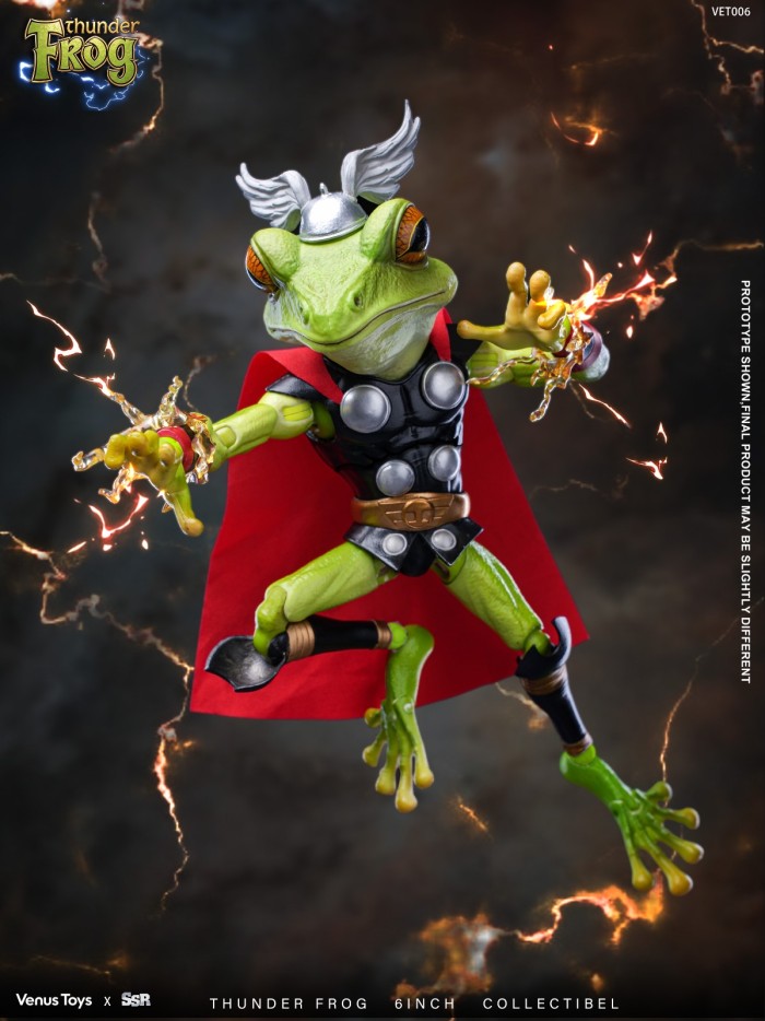 (Pre-order)SSR x Venus Toys 1/12 Thunder Frog Movable Figure VET006