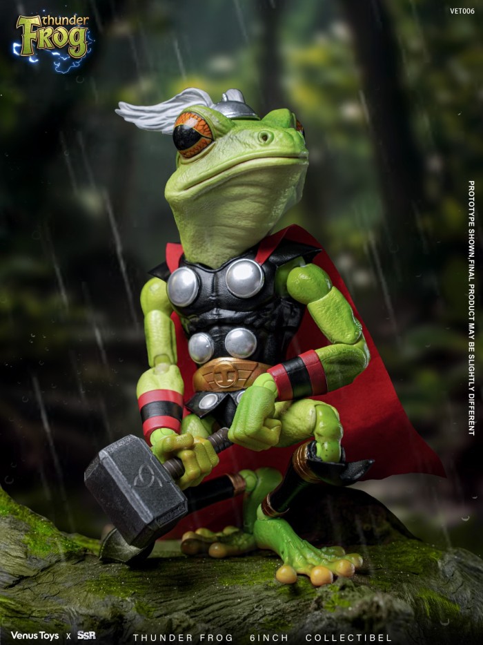 (Pre-order)SSR x Venus Toys 1/12 Thunder Frog Movable Figure VET006