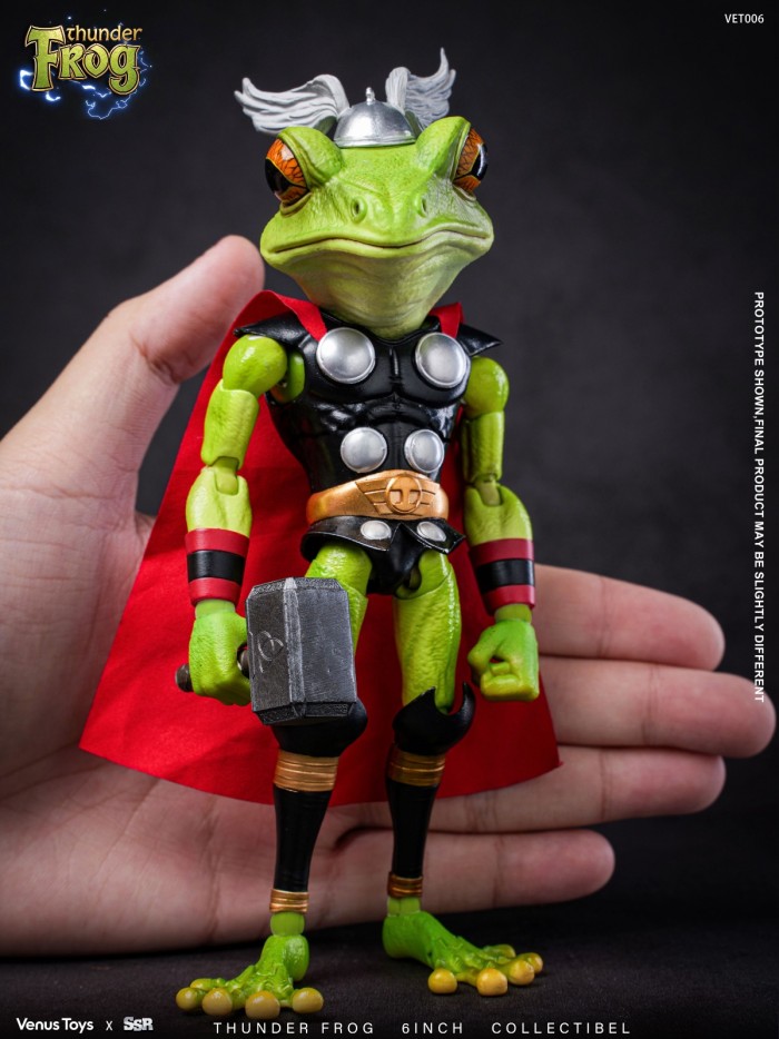 (Pre-order)SSR x Venus Toys 1/12 Thunder Frog Movable Figure VET006