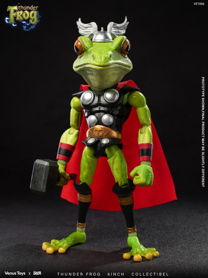(Pre-order)SSR x Venus Toys 1/12 Thunder Frog Movable Figure VET006