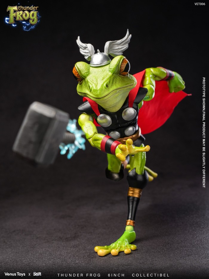 (Pre-order)SSR x Venus Toys 1/12 Thunder Frog Movable Figure VET006