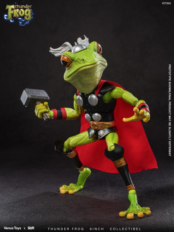 (Pre-order)SSR x Venus Toys 1/12 Thunder Frog Movable Figure VET006