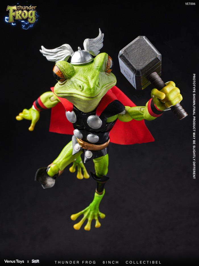 (Pre-order)SSR x Venus Toys 1/12 Thunder Frog Movable Figure VET006
