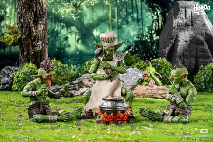 (Pre-order)HopDo Toys 1/12 Head Chef Goblin Movable Figure HDT02