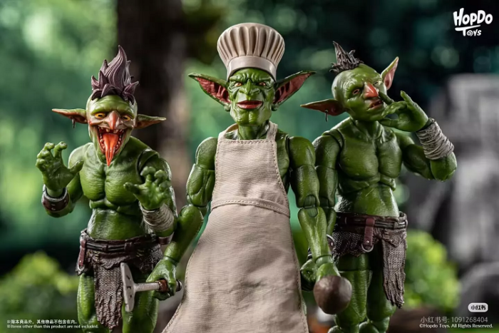 (Pre-order)HopDo Toys 1/12 Head Chef Goblin Movable Figure HDT02