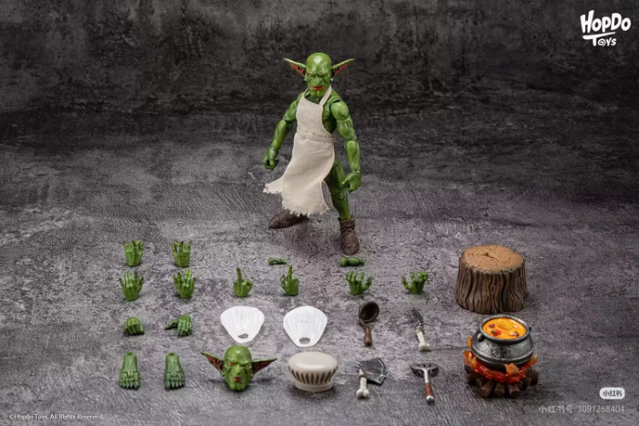 (Pre-order)HopDo Toys 1/12 Head Chef Goblin Movable Figure HDT02